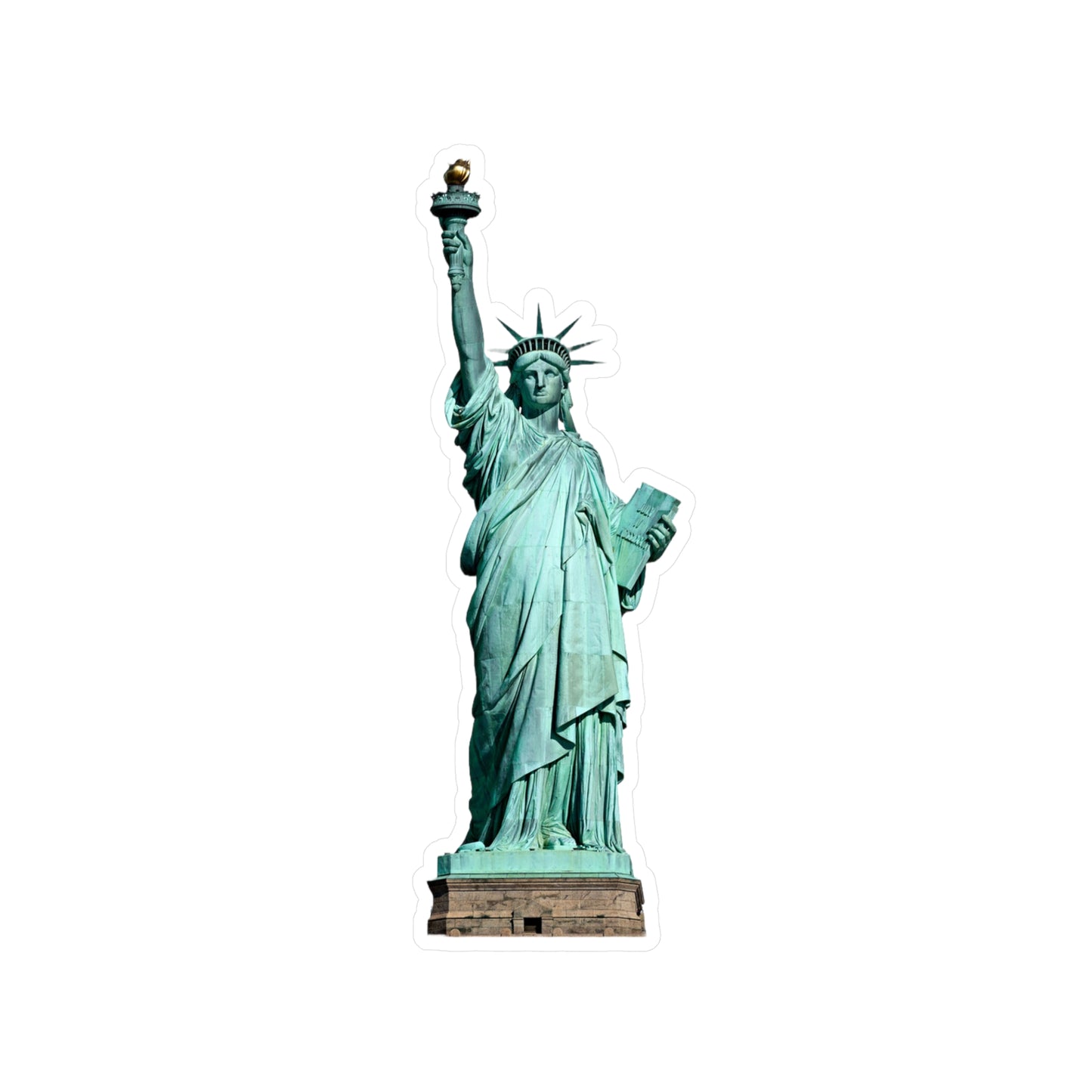 Statue of Liberty - Kiss-Cut Vinyl Decals