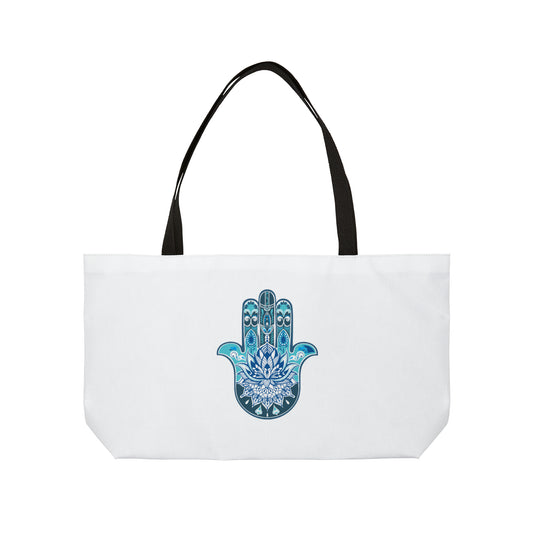 Hamsa - Chamsa - Lotus - White  Big Tote Bag