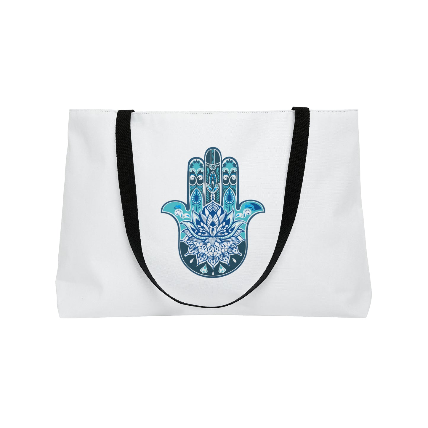 Hamsa - Chamsa - Lotus - White  Big Tote Bag