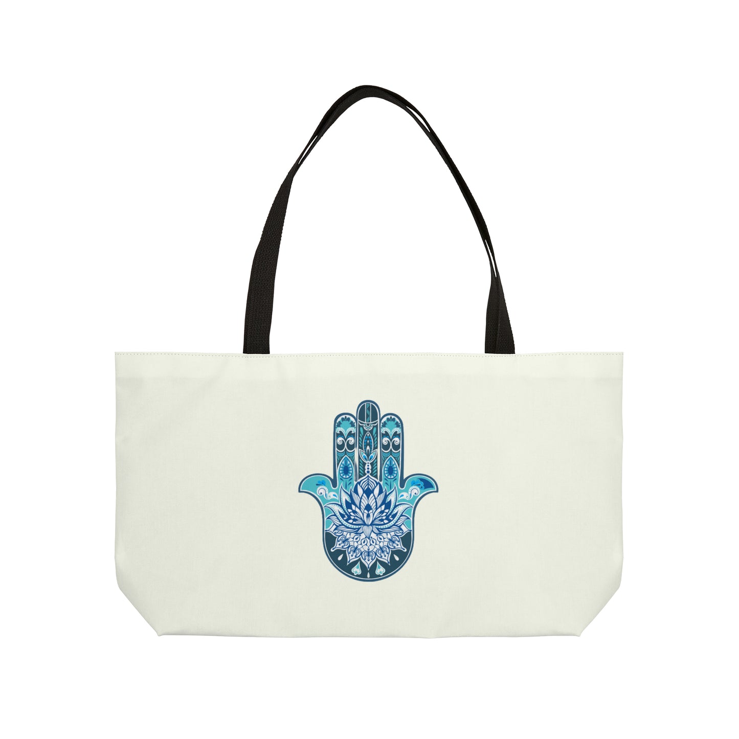 Hamsa - Chamsa - Lotus - Ivory  Big Tote Bag