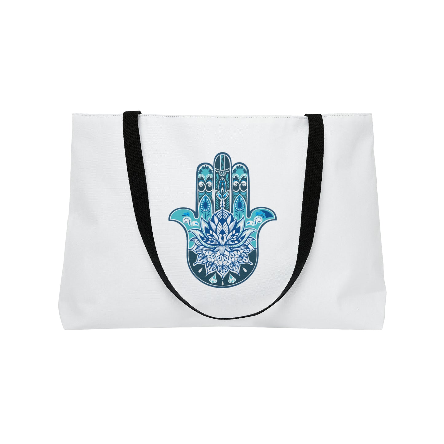 Hamsa - Chamsa - Lotus - White  Big Tote Bag