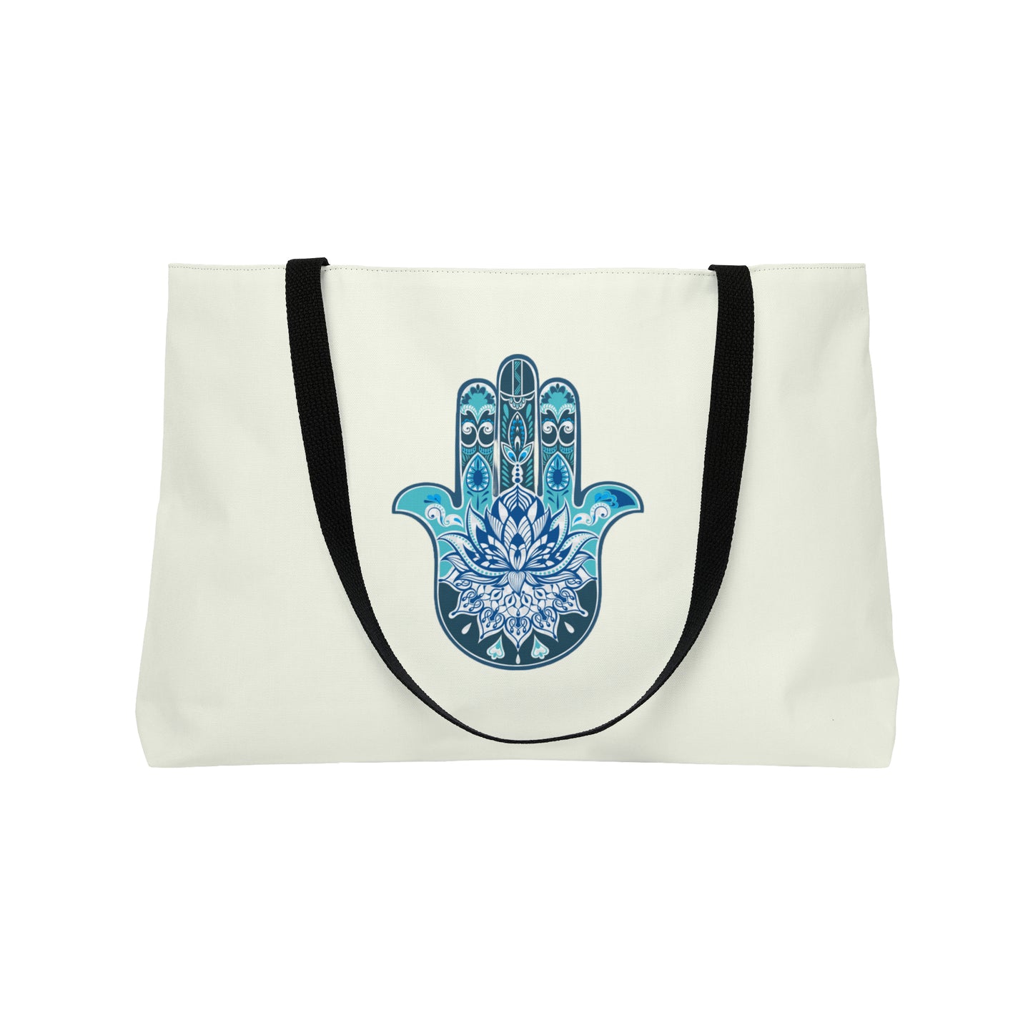 Hamsa - Chamsa - Lotus - Ivory  Big Tote Bag